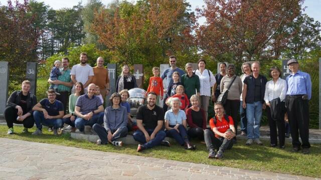 Im Rahmen der Interreligiösen Fahrradtour besuchte der Interreligiöse Beirat das Haus der Stille (8.10.2022). | Foto: AAI