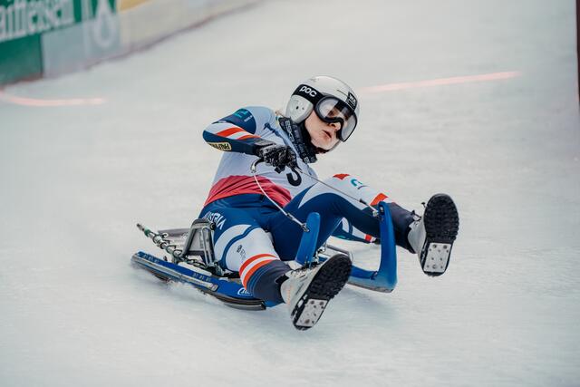 Tina Unterberger verpasste beim Weltcup im Jaufental knapp das Podest. | Foto: ÖRV/Miriam Jennewein