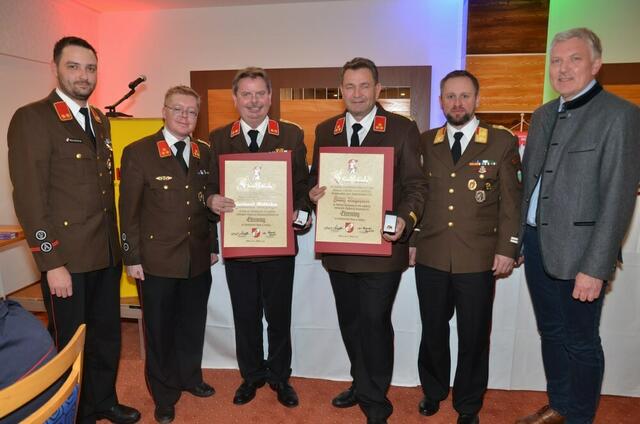 In Murau gab es nicht nur einen Feuerwehr-Rückblick, sondern auch Ehrungen. | Foto: Anita Galler