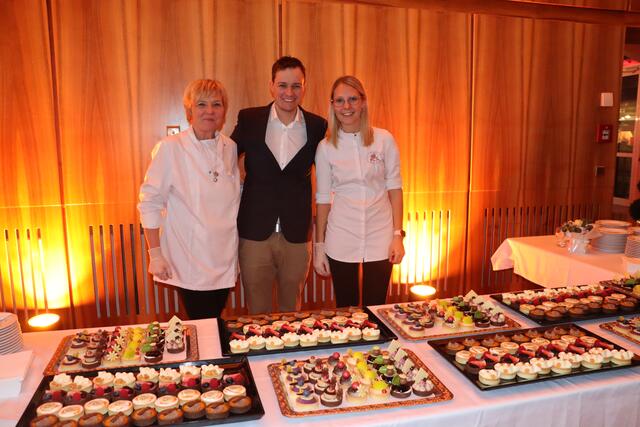 Die Konditorei Wiedmann und Kathis Backwerk sorgten für den süßen Abschluss. | Foto: Siegele