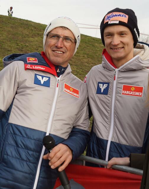 Alex Diess und Daniel Huber waren begeistert.