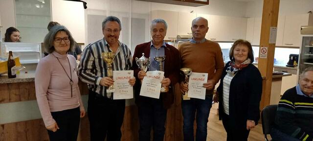 Die Sieger des Dorfturnieres | Foto: Dorferneuerungsverein Sparbach