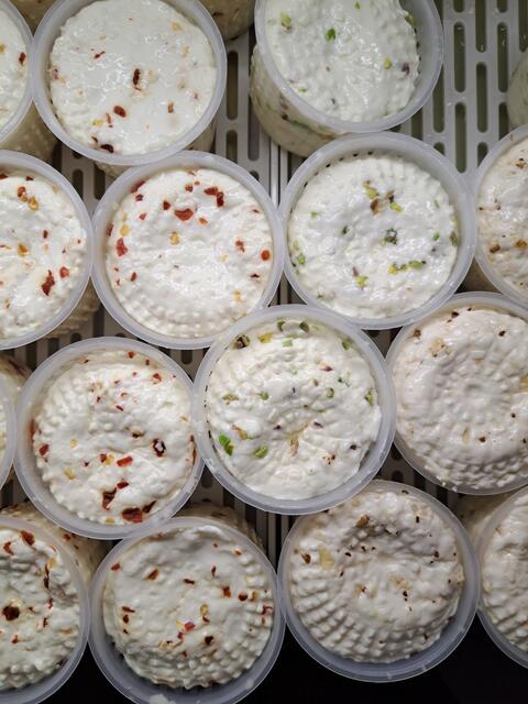 Ricotta in mehreren Geschmacksrichtungen.  | Foto: Fratelli Valentino