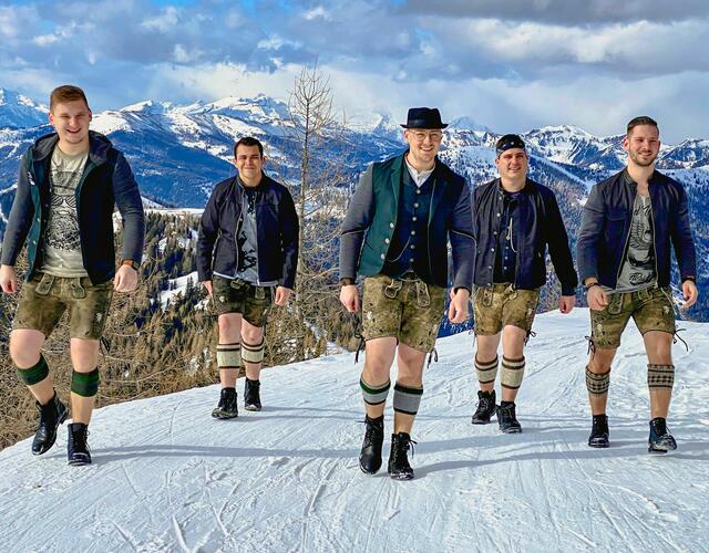 "Die Südsteirer" sind am Wochenende beim "Wenn die Musi spielt Winter Open Air“ in Bad Kleinkirchheim dabei. Zahlreiche Fans werden mitreisen. | Foto: Die Südsteirer