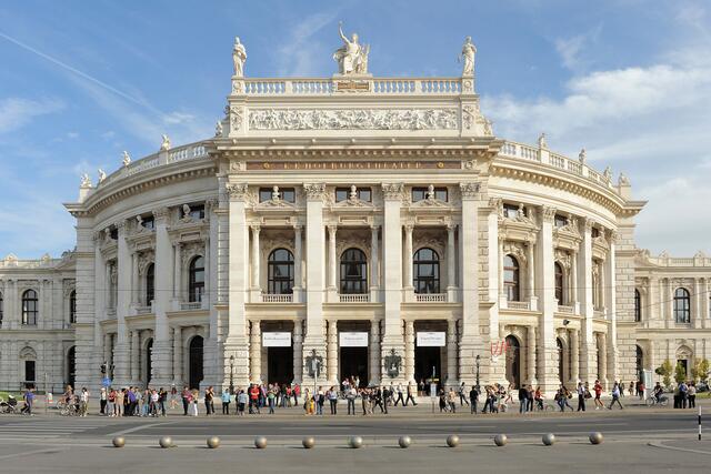 Das Burgtheater ist in Wien. | Foto: Georg Soulek/Burgtheater
