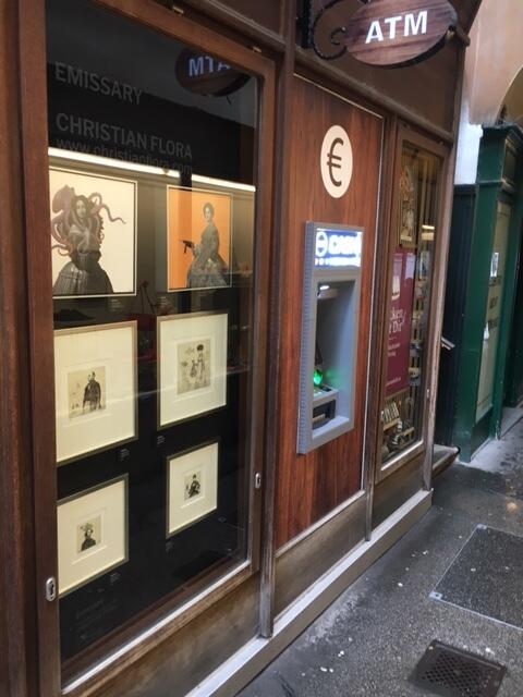 expositur_vienna_#2 emissary mit Werken von Christian Flora Durchgang Wollzeile 5 | Foto: emissary.eu