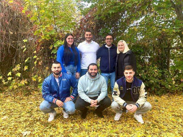 Erste Reihe von links: Erencan Sahin, Murat Akar &amp; Ferhan Özmen
Zweite Reihe von links: Lena Zeltner, Mert Batmaz, Ibrahim Cicek und Ebru Cicek | Foto: KSJ-Verein