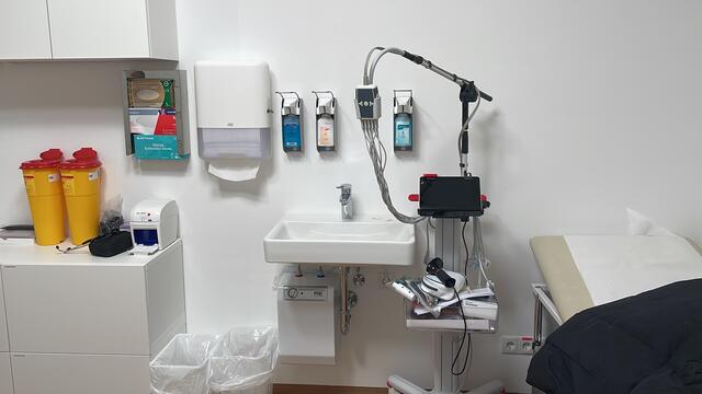 In den Behandlungsräumen werden zukünftig viele Patientinnen und Patienten behandelt. | Foto: Johannes Reiterits