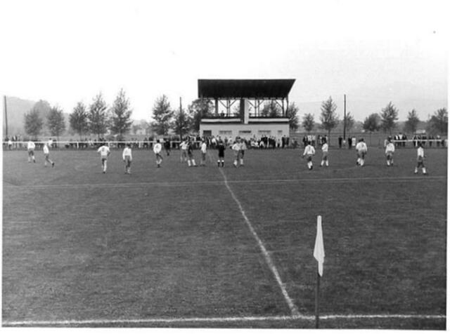 Sportplatz Sankt Marein, Eröffnung im Jahre 1959 | Foto: SVML