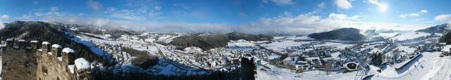 Beeindruckender Blick durch die neue Panoramakamera am Griffner Schlossberg. | Foto: Marktgemeinde Griffen