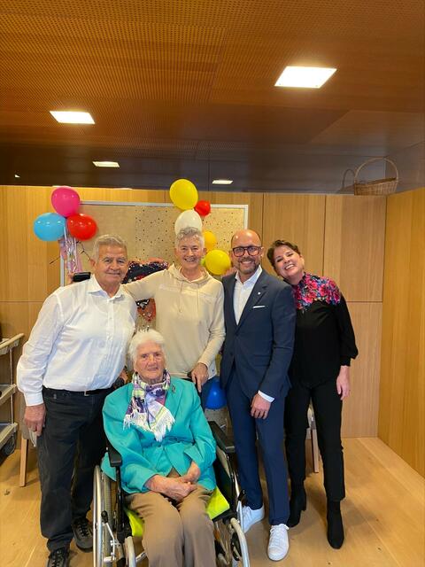 Barbara Debortoli feierte ihren 100. Geburtstag | Foto: Stadt Bregenz