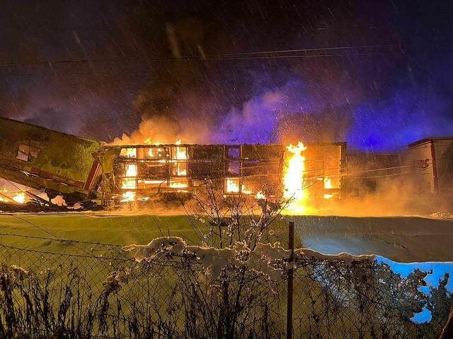 Erschreckende Bilder boten sich den Einsatzkräften vor Ort | Foto: Hauptfeuerwache Villach 