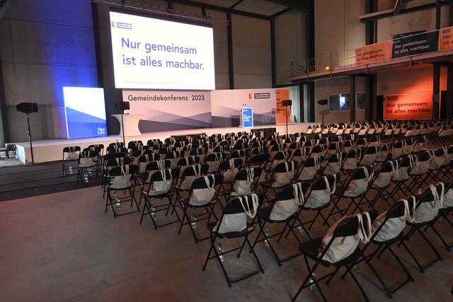 Noch sind die Plätze leer | Foto: Martin Schöndorfer, 2023