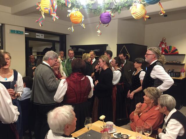 Zahlreiche Sänger, Sängerinnen und Besucher sorgten für tolle Stimmung beim Wirtshaussingen im Villacher Brauhof.