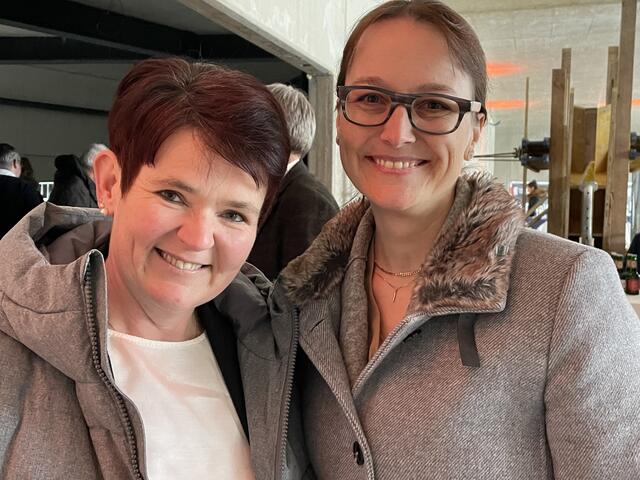 Zwei Bürgermeisterstellvertreterinnen (v.l.): Katharina Seywald (Hallein) und Franziska wagner (Golling) | Foto: Martin Schöndorfer, 2023