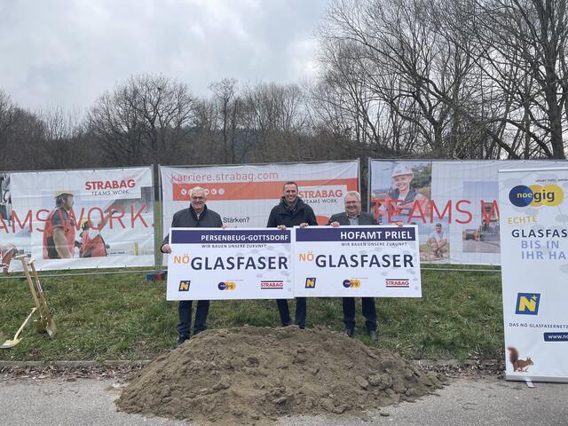 Gerhard Leeb, Jochen Danninger und Friedrich Buchberger