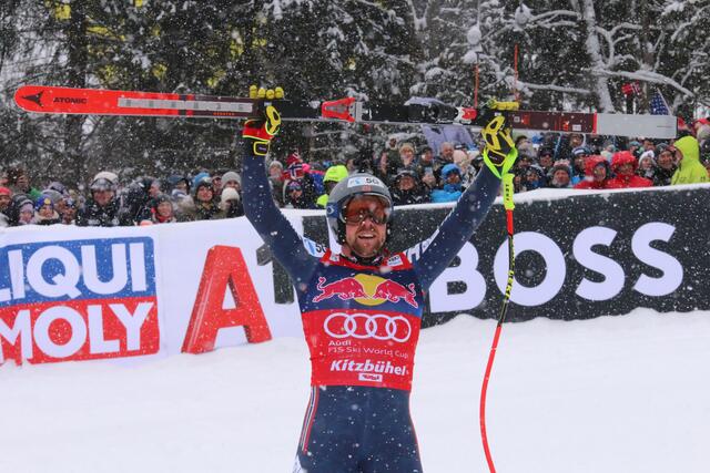 Der "wilde" Kilde gewann mit dem Samstag-Rennen die eigentliche Hahnenkamm-Abfahrt