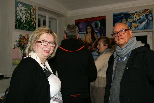 Christine Lukaschek (MFG Landessprecherin und Spitzenkandidatin Nö) mit Helmut Divisch (MFG Kandidat Mödling) | Foto: privat