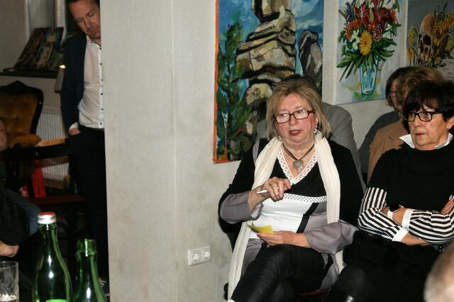 Christine Lukaschek, Landessprecherin MFG, am Wort | Foto: privat