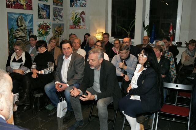 Christine Lukaschek (MFG Landessprecherin und Spitzenkandidatin Nö), Pauline Uitz (Vizebürgermeisterin Gars), Klemens Kofler (FPÖ Bezirksparteiobmann Horn), NR aD Werner Groiß, GR Georgia Kazantzidu | Foto: privat