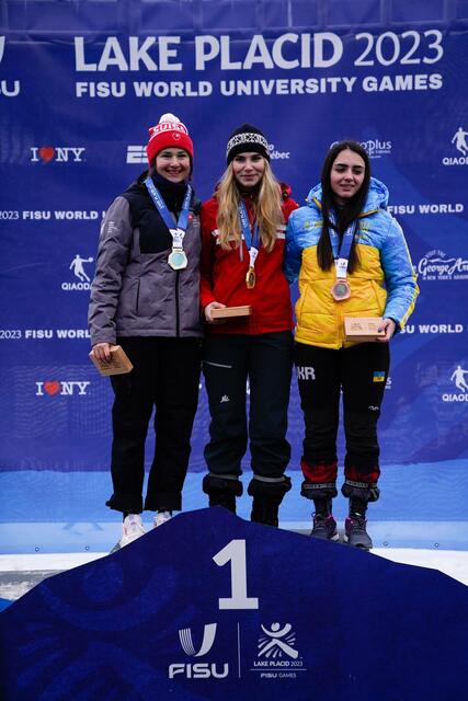 Carmen Kainz holte im Paralellslalom die Goldmedaille. | Foto: FISU World University Games