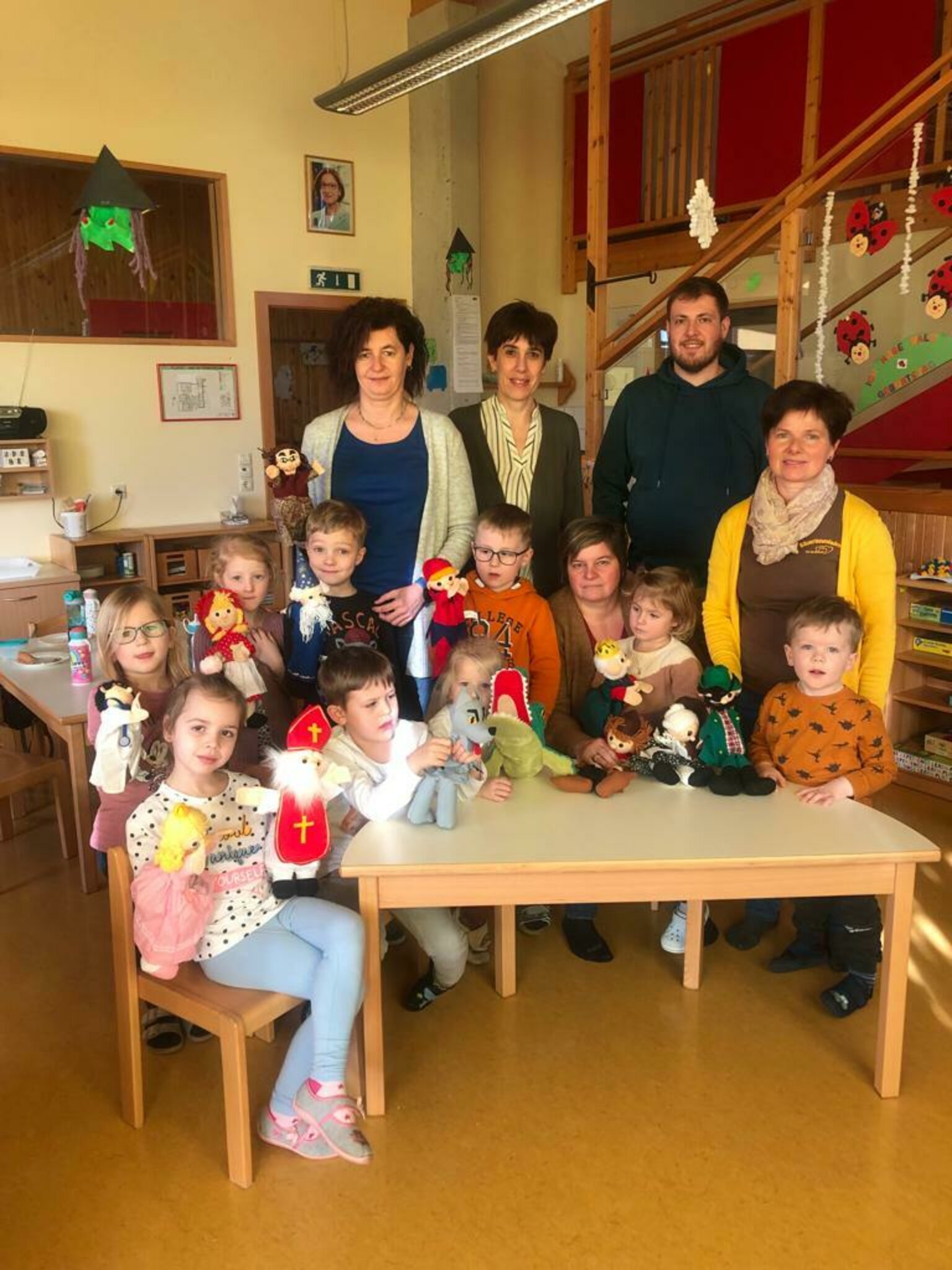 Spende Neues Puppenspiel für den Kindergarten Dobersberg Waidhofen/Thaya