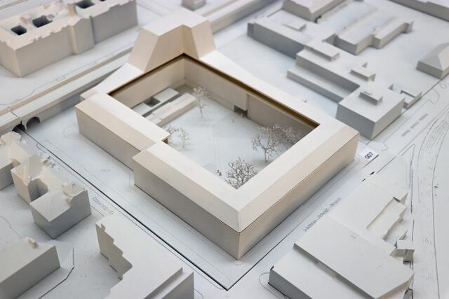 Streit um den Ausweichkindergarten des Schlachthofblocks. | Foto: Darmann