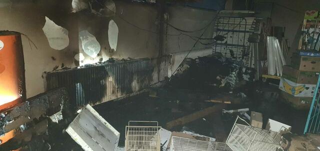 Der Brand hatte sich bereits ausgebreitet. | Foto: FF St. Andrä-Wördern