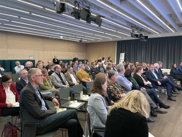 Das Event war gut besucht.