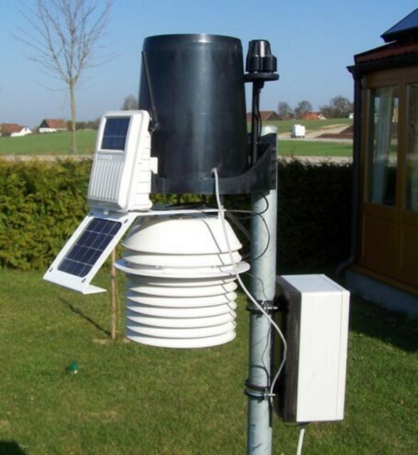 Mit dieser Wetterstation zeichnet Wimmer die Daten auf. | Foto: Wimmer
