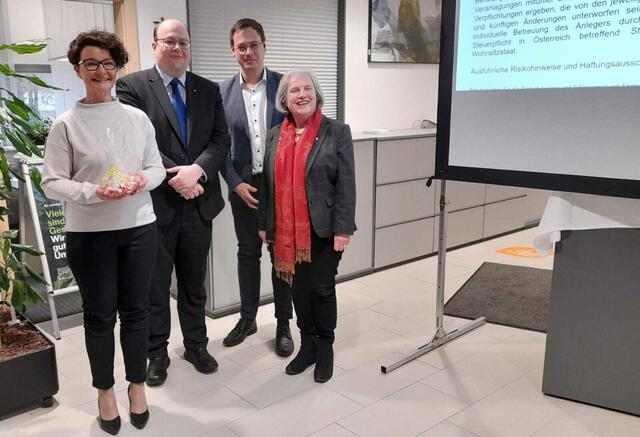 Schlachter, Huber, Oppl-Monschein, Voglsam. (v.l.) | Foto: Limpöck