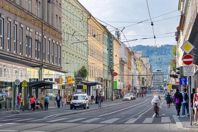 Das Ankunftszentrum für Geflohene aus der Ukraine befindet sich jetzt in der Annenstraße 34. | Foto: Jörgler