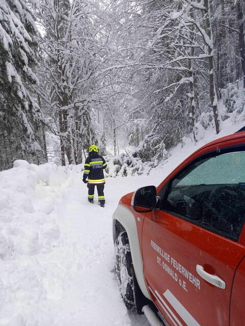 In St. Oswald ob Eibiswald und Soboth war die Situation besonders angespannt. | Foto: FF St. osweald ob Eibiswald