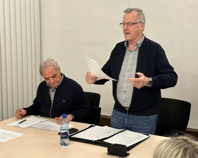 Vizeobmann Helmut Lercher mit Obmann Helmut Müller
 | Foto: Bandi Koeck