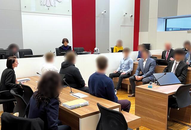 Sechs ehemalige Soldaten mussten sich wegen Bestechlichkeit und Amtsmissbrauch vor dem Landesgericht Eisenstadt verantworten. | Foto: Heigl