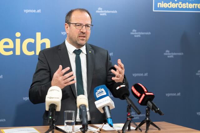 Bernhard Ebner, Landesgeschäftsführer der Volkspartei Niederösterreich, ortet eine Absprache zu Blau-Rot im Land. | Foto: VPNÖ