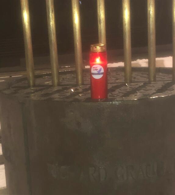 KADDISCH bei der Menorah am Landhausplatz | Foto: Gerhard F. Dujmovits - Austrian Soldier of Peace
