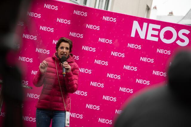 Wahlkampf-Finale in St. Pölten: Indra Collini, NEOS | Foto: NEOS