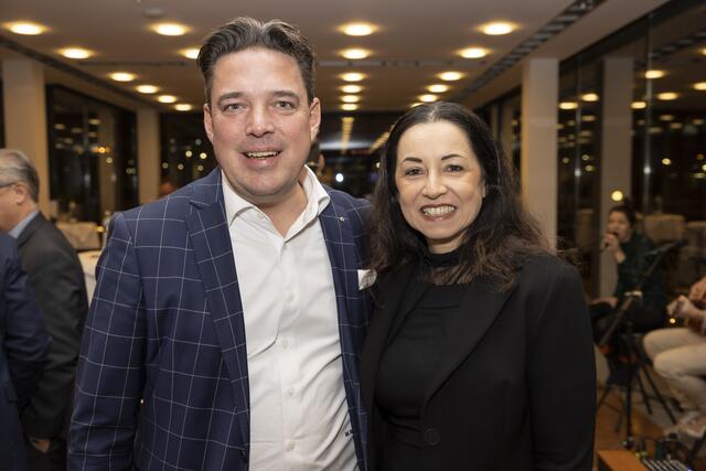UBIT-Fachgruppengeschäftsführer Martin Niklas und Berufsgruppensprecherin Buchhaltungsberufe Manuela Koppitsch | Foto: Andreas Kolarik