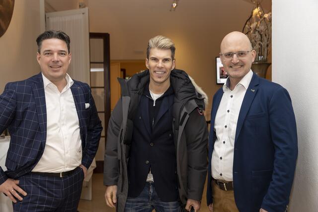 UBIT-Fachgruppengeschäftsführer Martin Niklas, UBIT-Fachgruppenobmann Hansjörg Weitgasser und Keynotespeaker Florian Gschwandtner (Mitte) | Foto: Andreas Kolarik