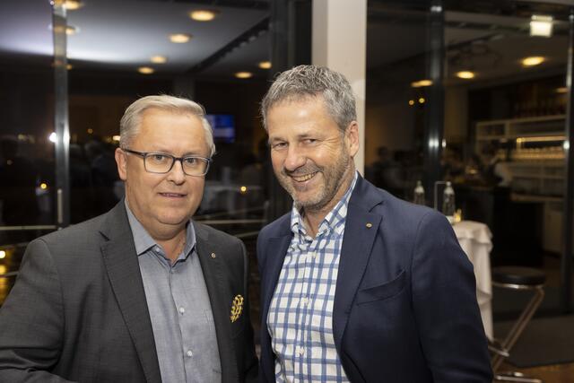 Spartenobmann Wolfgang Reiger (li.) und Berufsgruppensprecher Unternehmensberatung Matthias Reitshammer | Foto: Andreas Kolarik