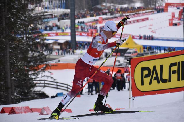 Start-Ziel-Sieg für Lamparter vor herrlicher Kulisse in Seefeld.
