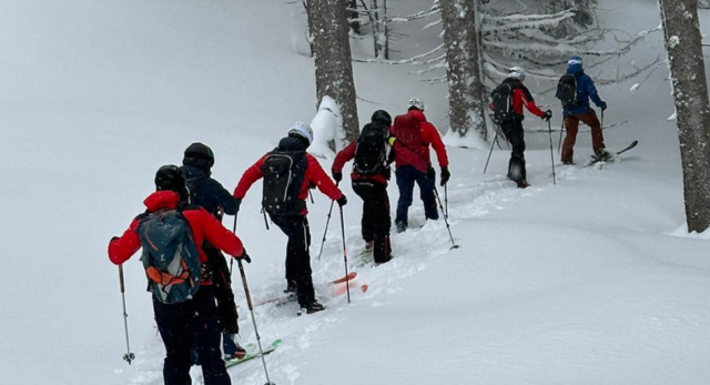 Die Bergretter im Einsatz
