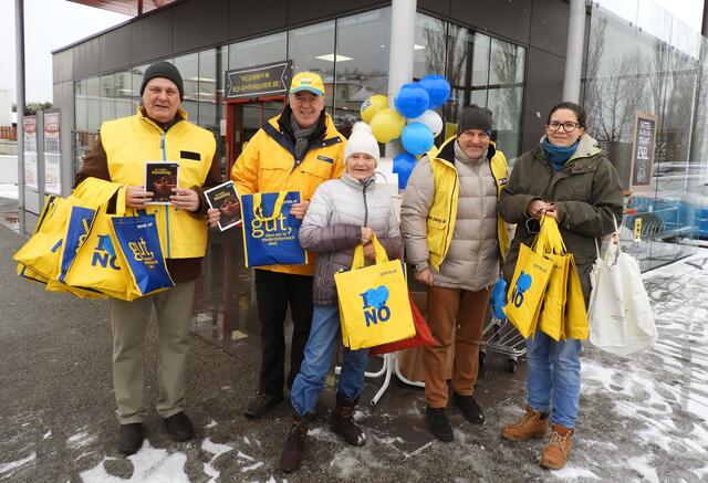 Auch die Mödlinger ÖVP war am gestrigen Samstag noch eifrig unterwegs, um unentschlossene Wähler zu überzeugen. | Foto: ÖVP