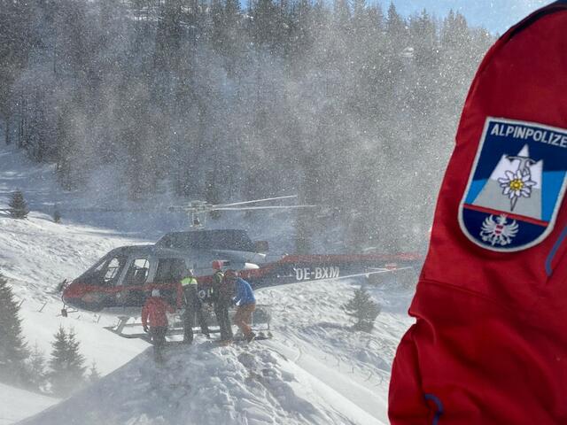 Die Einsatzkräfte vor Ort