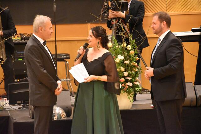WK Präsident Peter Nemeth und Christian Sagartz bei ihren Eröffnungsreden.  | Foto: Stefan Schneider