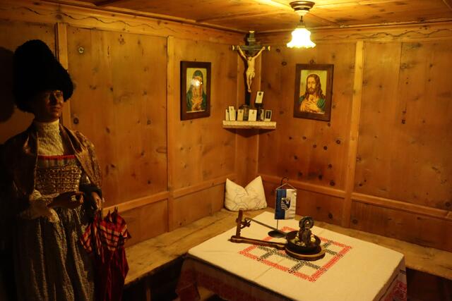 Die Original Mathias-Schmid-Stube ist im Museum zu sehen. | Foto: Othmar Kolp