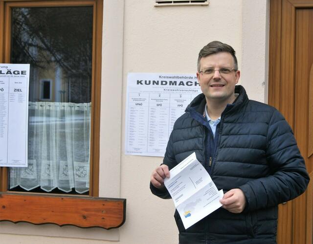 NEOS -Spitzenkandidat Matthias Laurenz Gräff | Foto: Georgia Kazantzidu