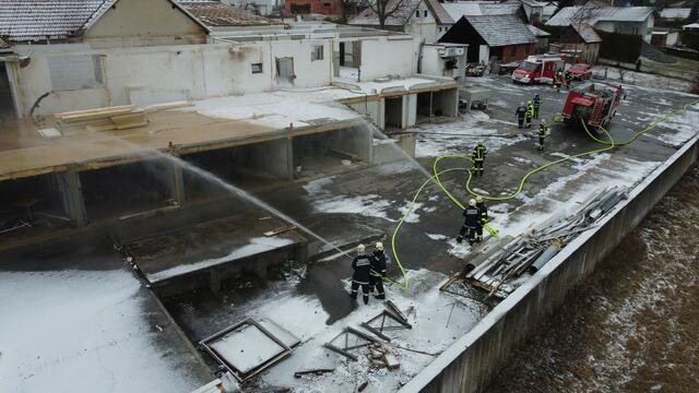 Die Feuerwehren des Abschnitts V hielten in Oberdorf eine Großübung ab. | Foto: Bezirksfeuerwehrkommando Oberwart