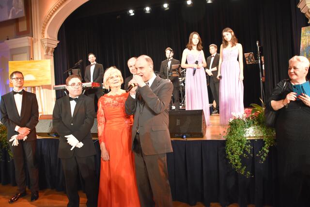 Eröffnungsworte von Michael, Maria Rettenbacher und  | Foto: Preineder